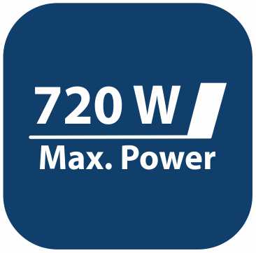 720 watts Max power car amplifier