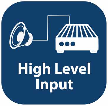 High Level Input with selectable DC Offset Turn On capability