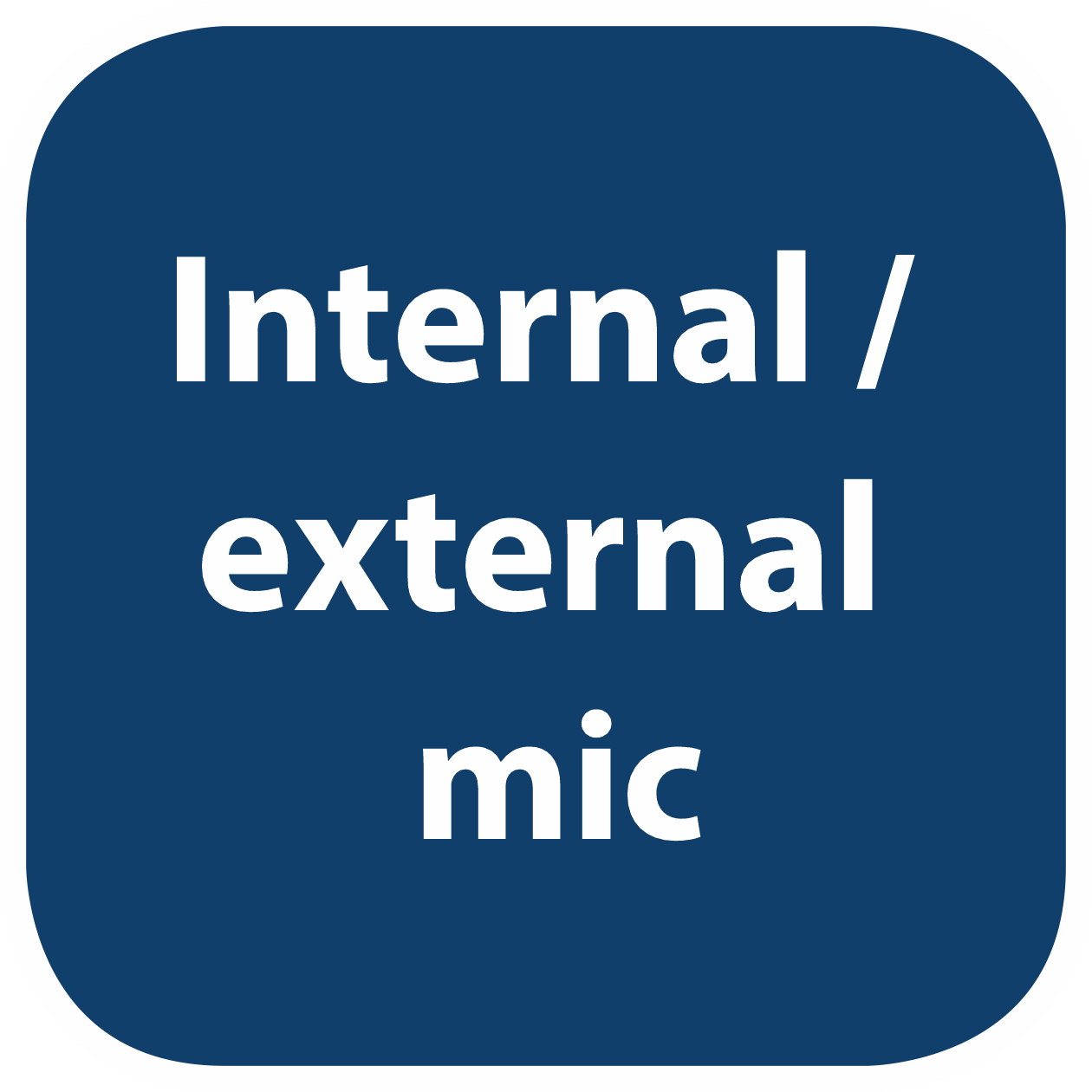 blaupunkt Internal & external microphone