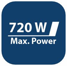 720 watts maximum power amplifier