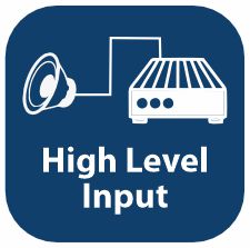 High level input car amplifier