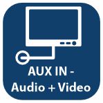 Blaupunkt AUX IN - Audio + Video equipped