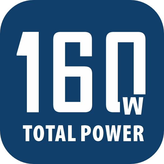 160W charger with total power