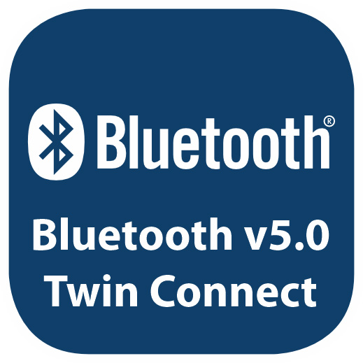 Bluetooth v5.0 twin connect