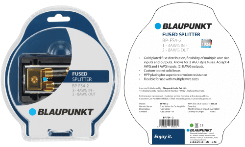 Blaupunkt BP-FS4-2 FUSED SPLITTER