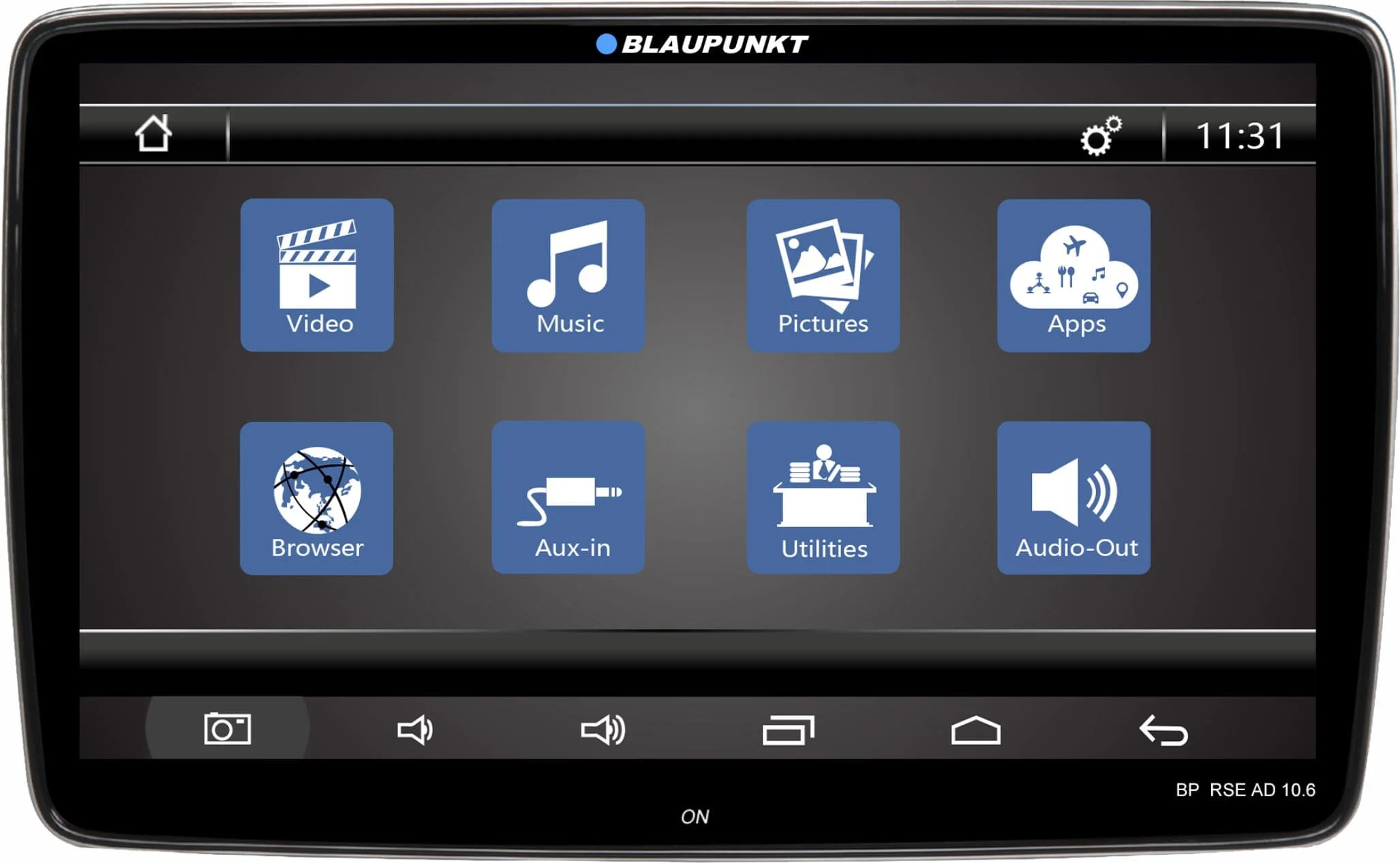 Blaupunkt BP RSE AD 10.6 - Android Touchscreen