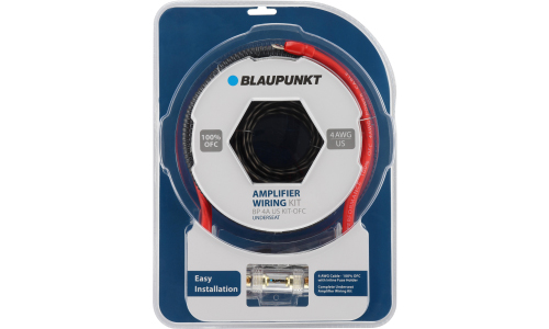 Blaupunkt BP-4A-US-KIT Underseat Amplifier Wiring Kit (OFC)