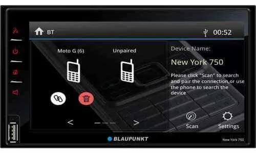 Blaupunkt New York 750  - 17.15cm  - 6.75