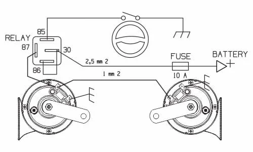 Blaupunkt Shell Horn S92 BL