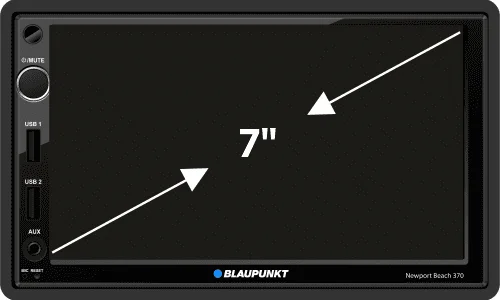 Blaupunkt Newport Beach 370 - 17.78 cm - 7