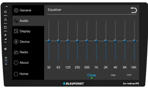 Blaupunkt B910AU - SAN ANDREAS 970 - 22.73cm - 9