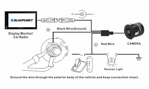 Blaupunkt Front / Reverse Bumper Camera with AHD & SD Picture Quality  BC DH3.1 AHD