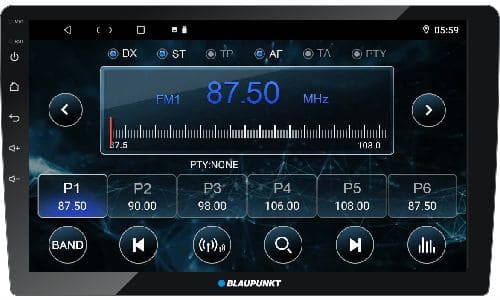 Key Largo 980 9inch car audio system touch screen