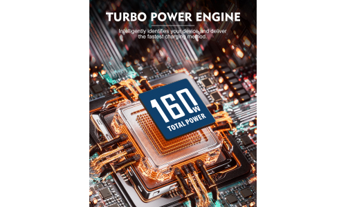 Turbo Power Engine with 160 W total power